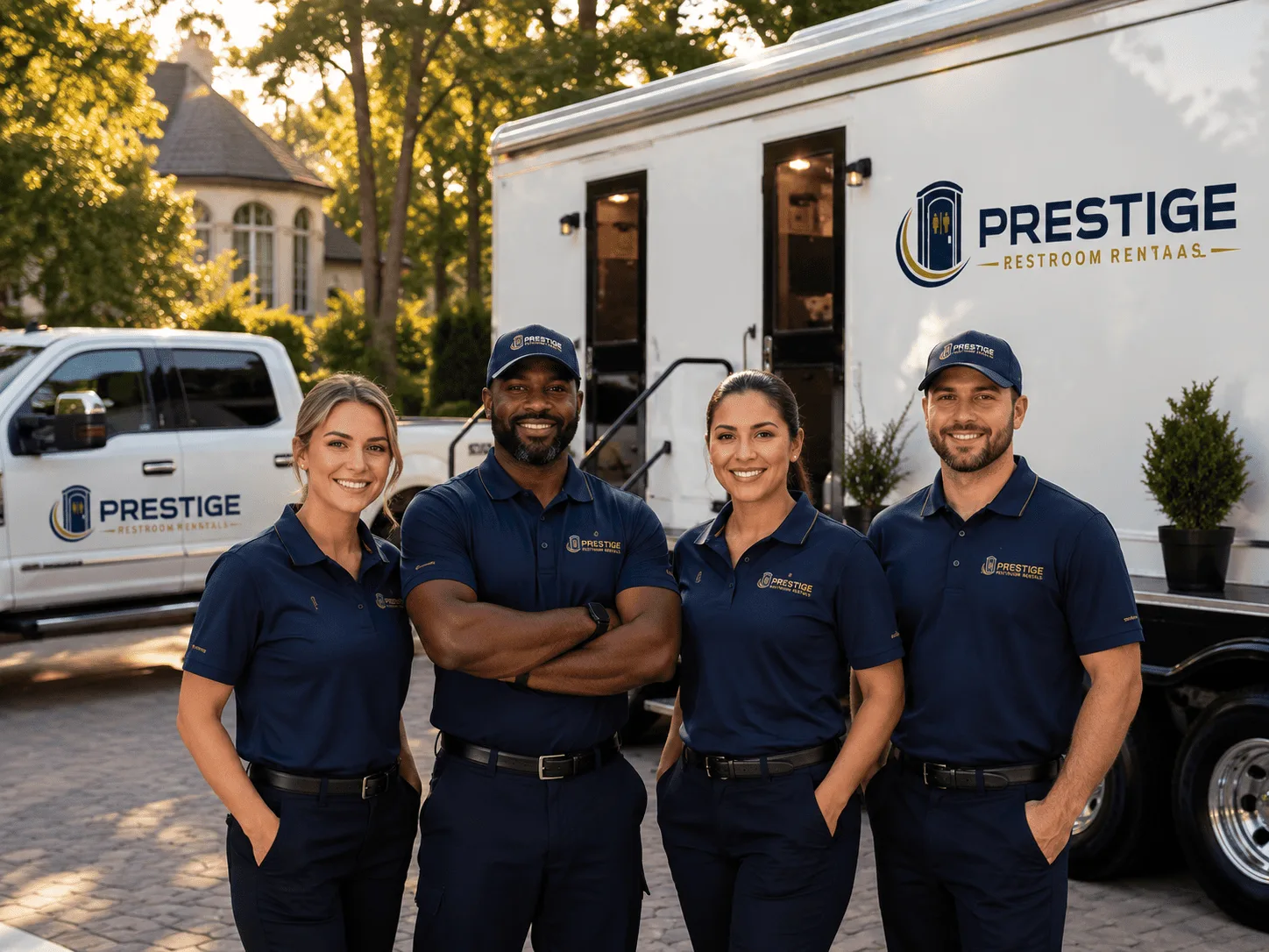 Trusted Luxury Portable Restrooms company in Free Soil, MI